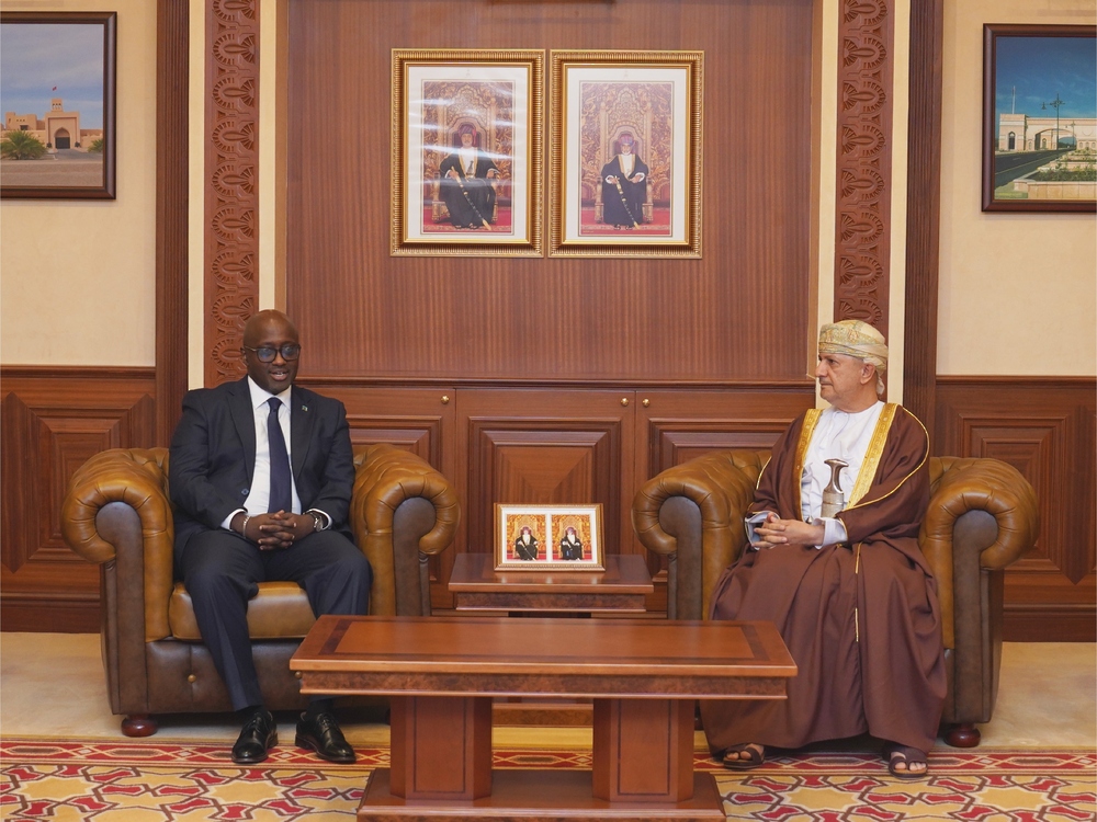 وزير المالية يستقبل وفدًا من جمهورية رواندا